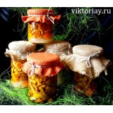 Маринованные грибы лисички: 500 грамм